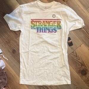 Netflix Stranger Things Rainbow Kids T-Shirt